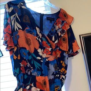 plus size Floral Midi Dress